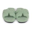 Hermes Oran Sandals Vert D eau Woolskin 41 Hot on Sale