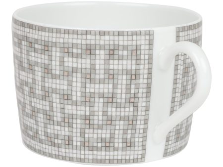 Hermes  Mosaique Au 24  Porcelain Tea Cup and Saucer Set Discount