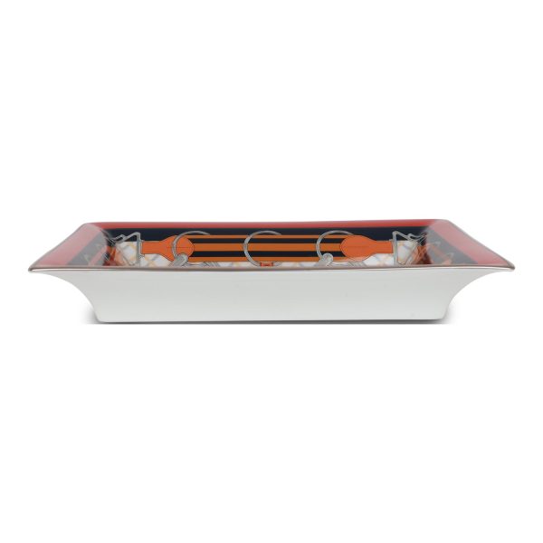 Hermes  Tatersale  Porcelain Change Tray For Sale