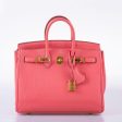 Hermes Birkin 25 Rose Lipstick Togo Gold Hardware - 2013, Q Square Online now