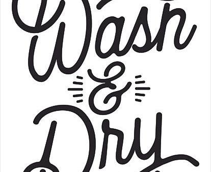 LET297 - Wash & Dry - 12x16 Online Hot Sale