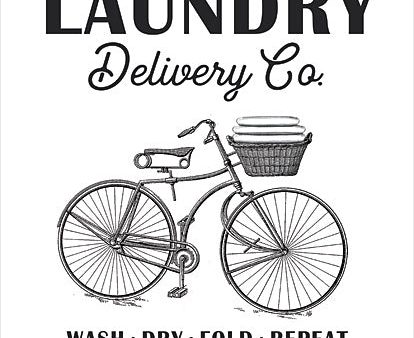 LET307 - Laundry Delivery Co. - 12x16 on Sale